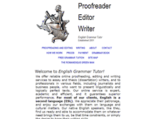 Tablet Screenshot of englishgrammartutor.com
